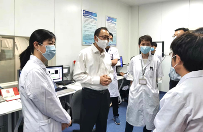 兰州大学王为教授一行到访兰大二院核医学科，共探功能有机分子化学与核医学交叉融合新机遇